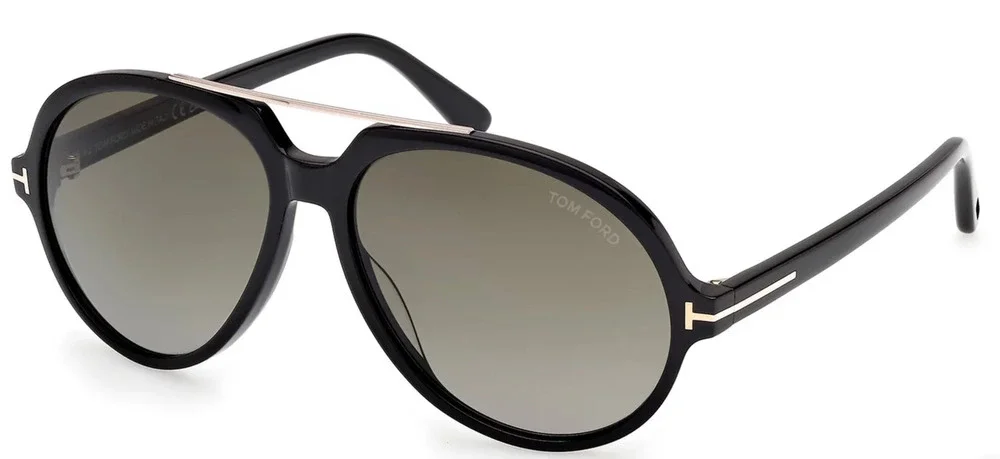 Tom Ford Alato FT1210 Aviator Sunglasses in Black